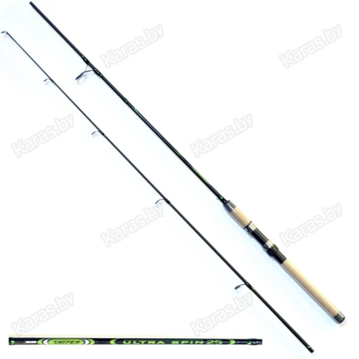 Спиннинг SALMO ULTRA SPIN 25 2.70м, композит, тест 5-25 г, 255г